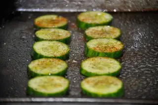 roasted cucumber