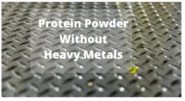 Protein powder no heavy metals
