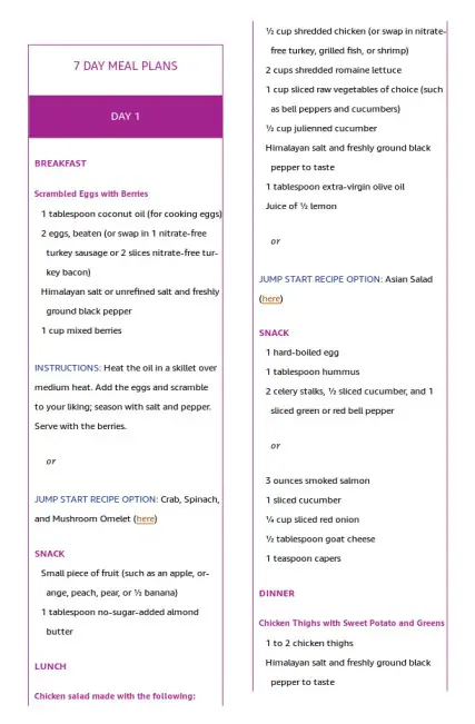 Day 1 Meal Plan_Part 1