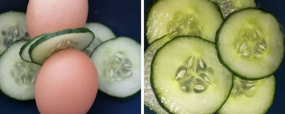 Egg and cucumber diet for weight loss