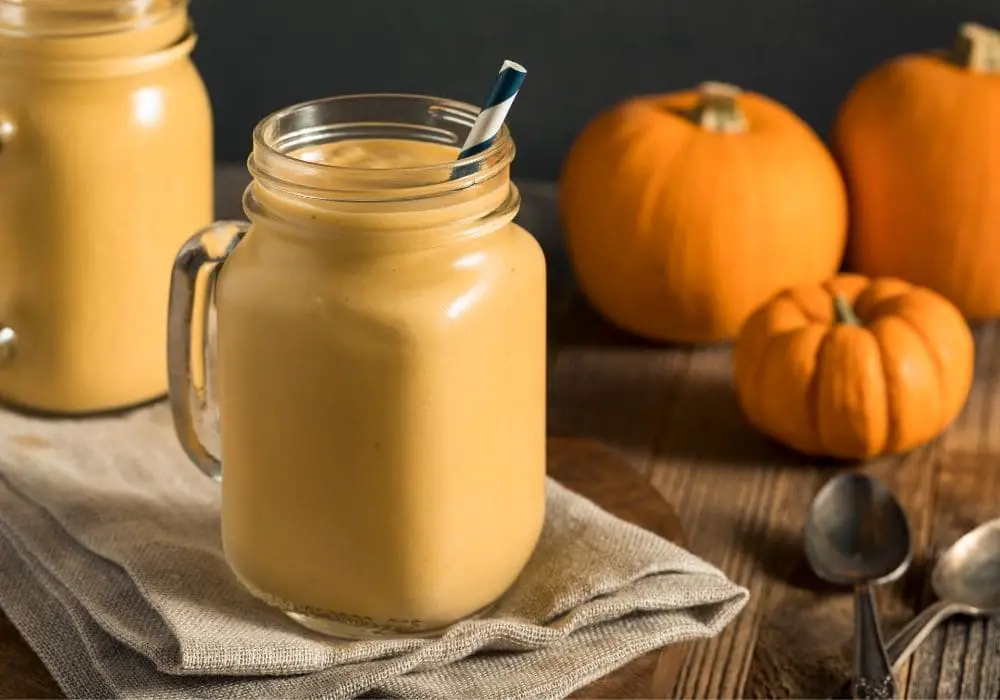 Pumpkin spice smoothie