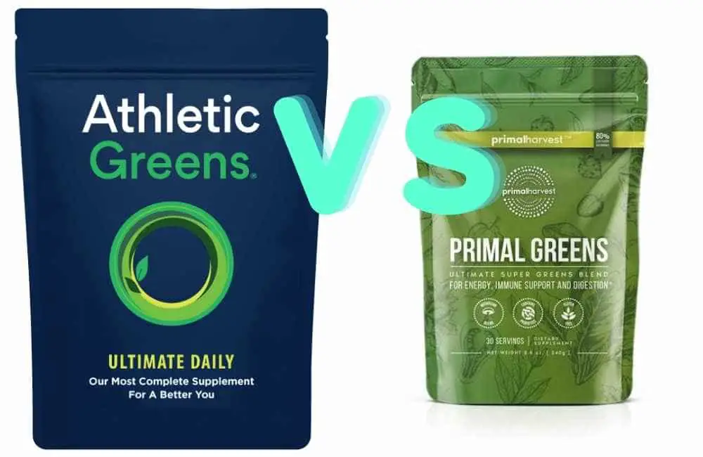 Primal Greens VS athletic greens