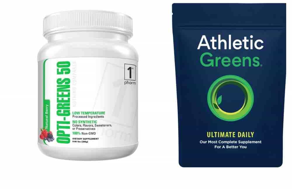 Opt Greens by First Phorm vs Athletic Greens