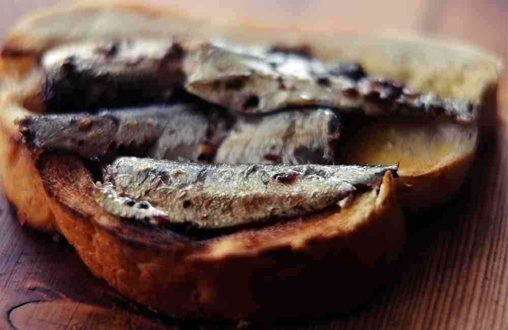 sardines on toast