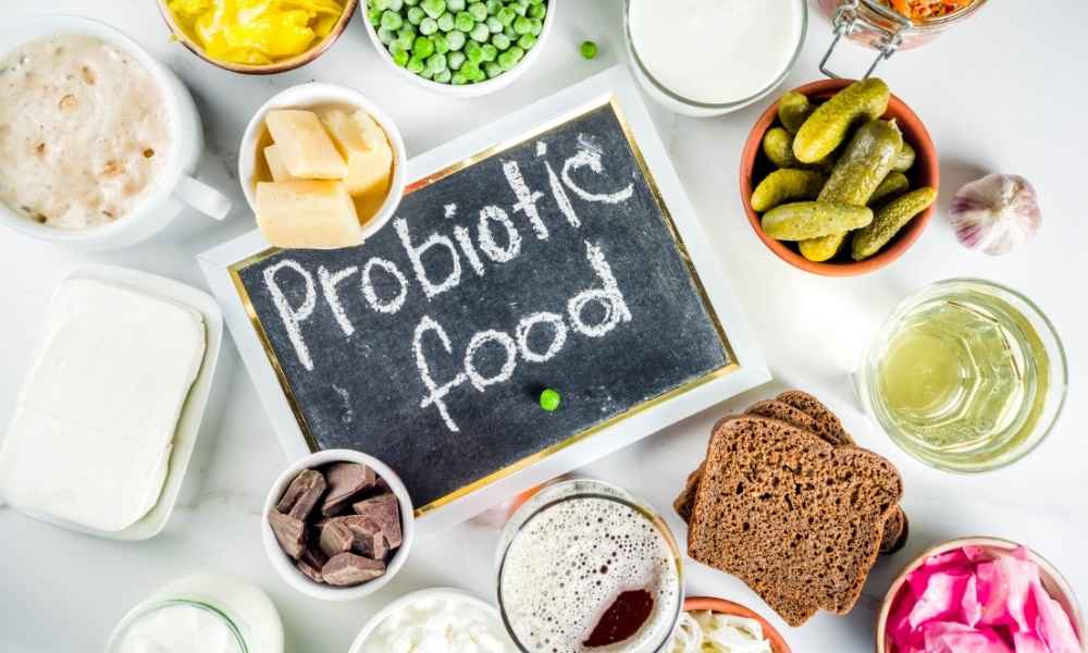 probiotic food sign